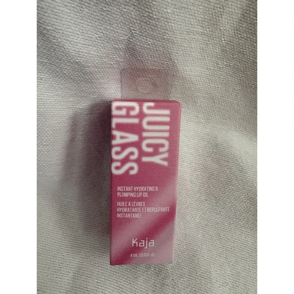 NEW Kaja Lip Plumping  Juicy Glass 03 Apricot Allure Lip Gloss 0.14 fl oz Sealed - Picture 9 of 11